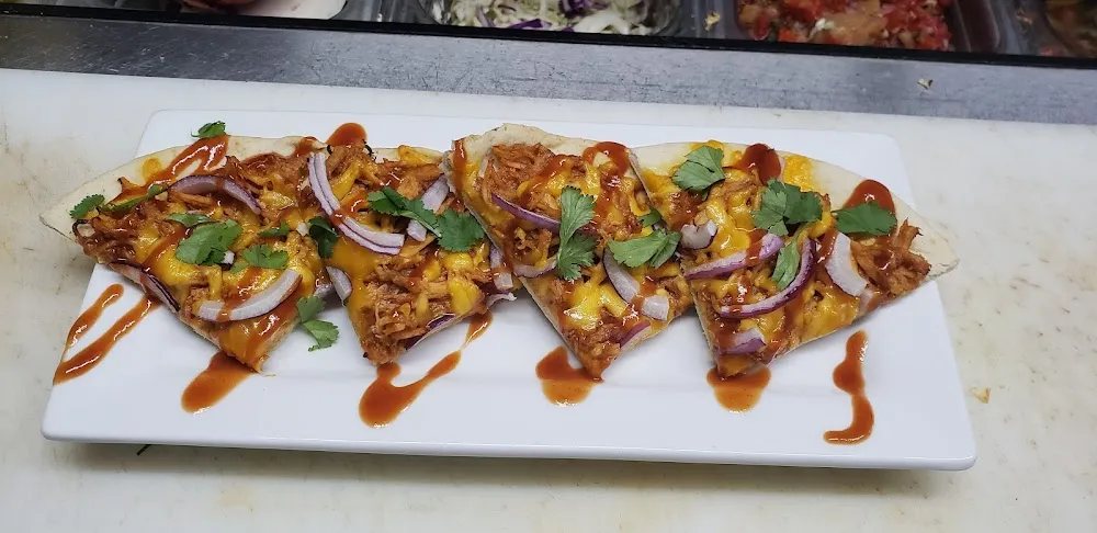 BBQ Chicken Flatbread Pizza